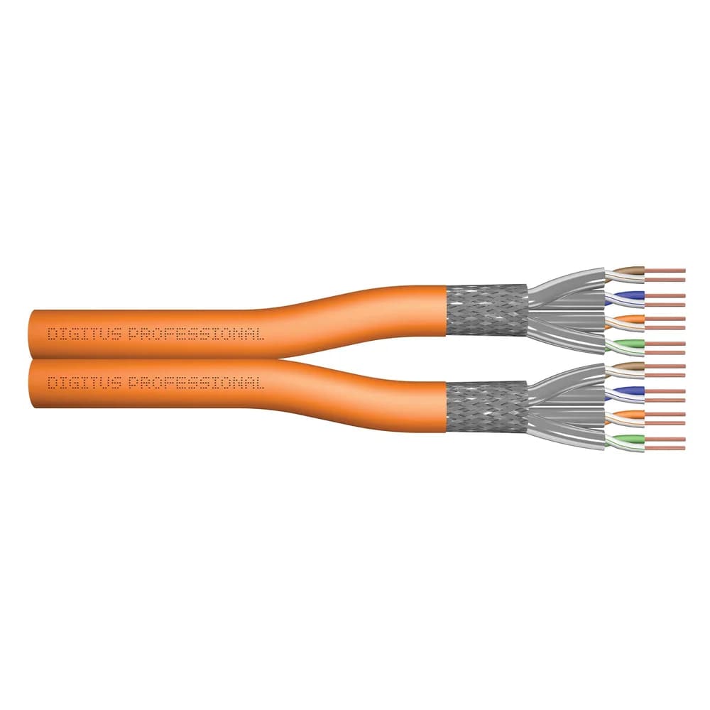 Digitus Verlegekabel (S/FTP, CAT7, 100 m), Netzwerkkabel