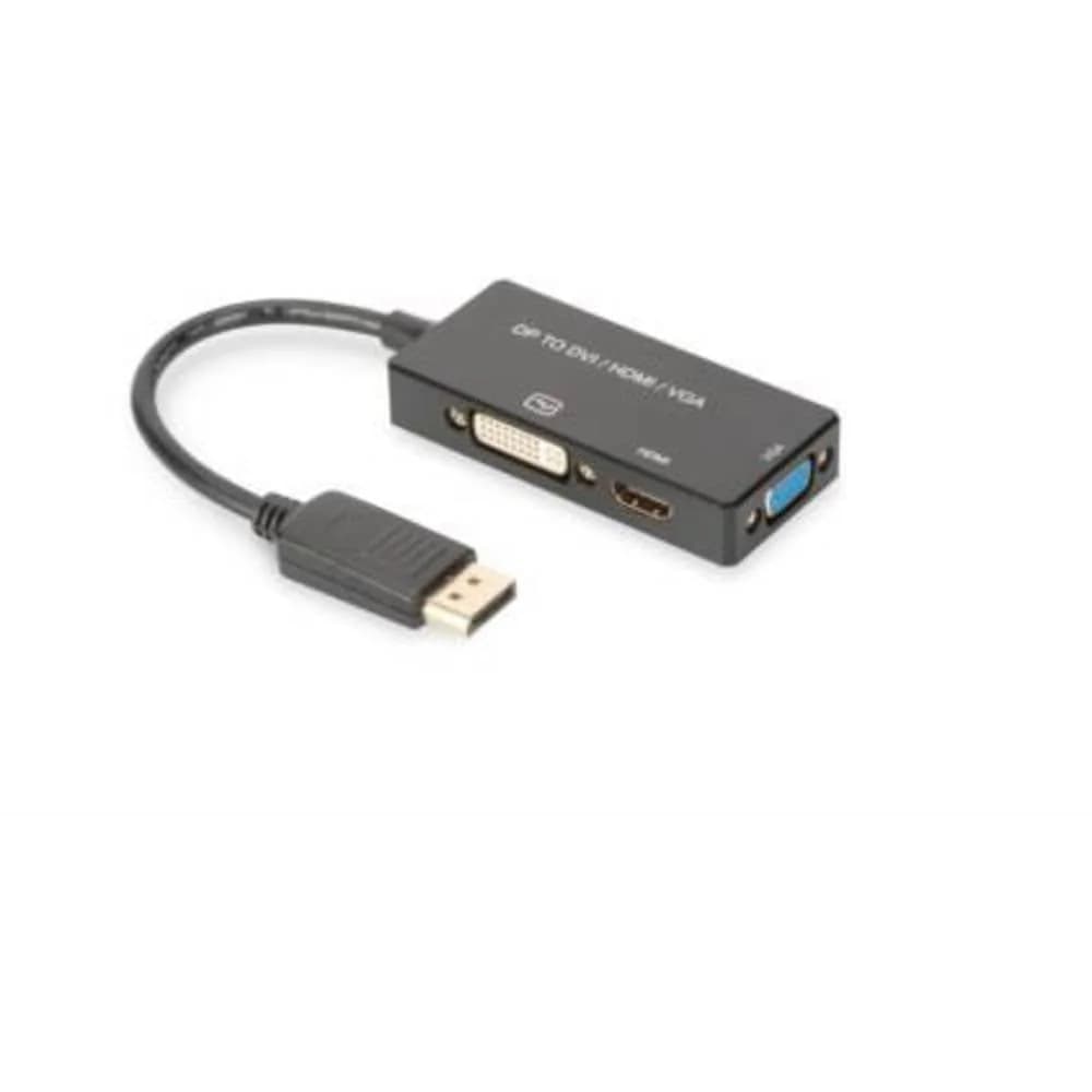 ASSMANN DisplayPort 1in3 Konverterkabel HDMI, DVI, VGA
