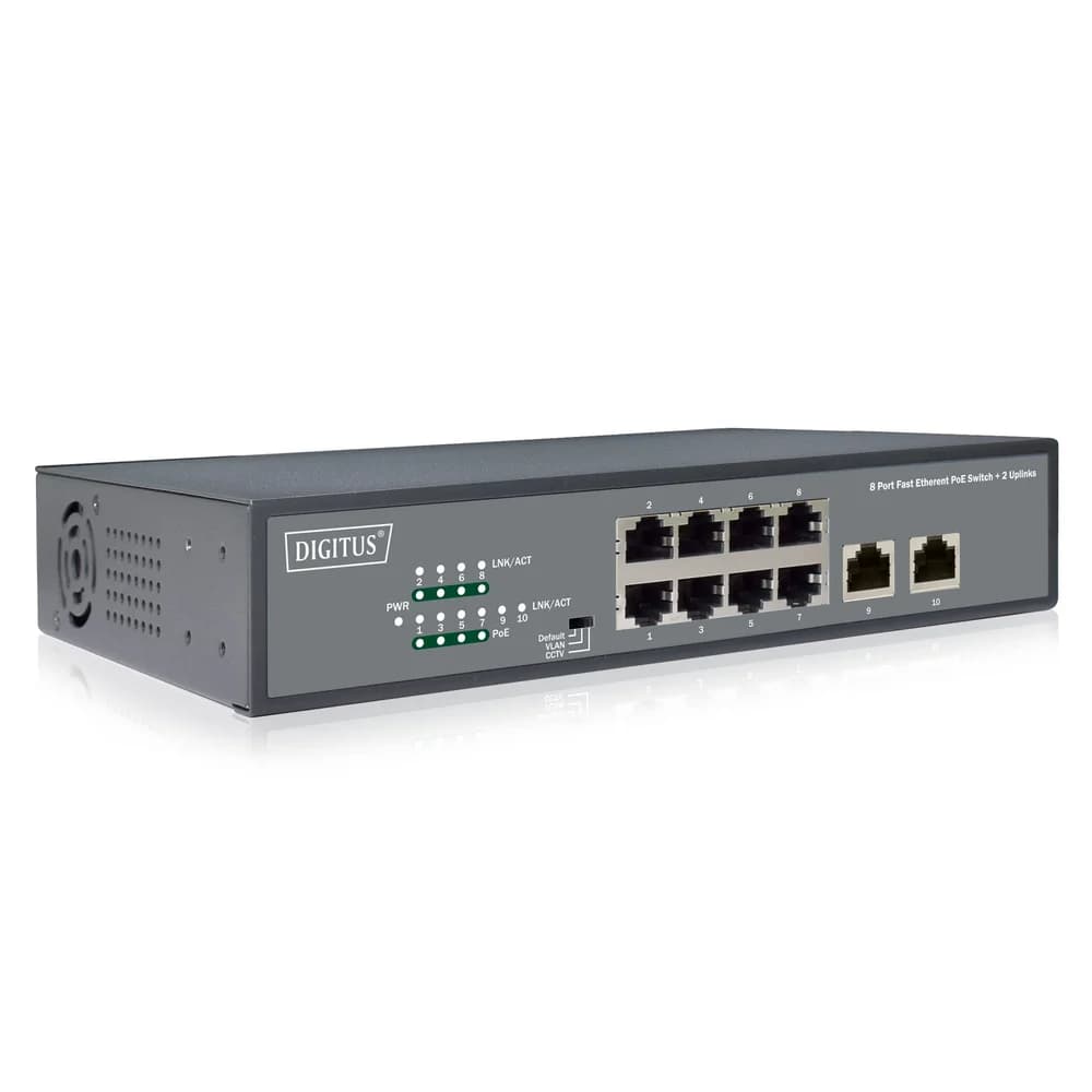 DN-95323-1 - switch - 8 ports - unmanaged