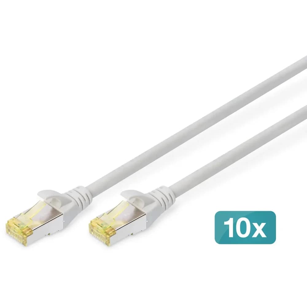 patch cable - 3 m - grey - Grau - 3m