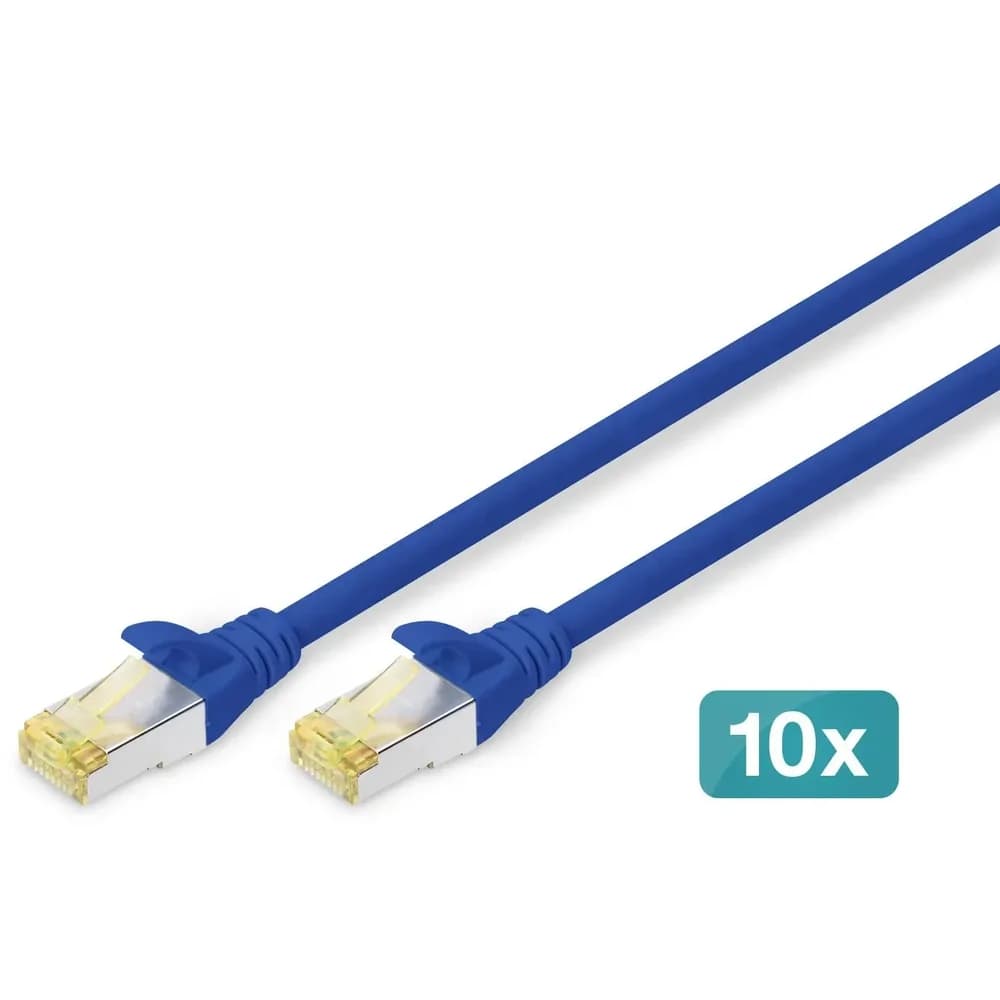 patch cable - 1 m - blue - Blau - 1m