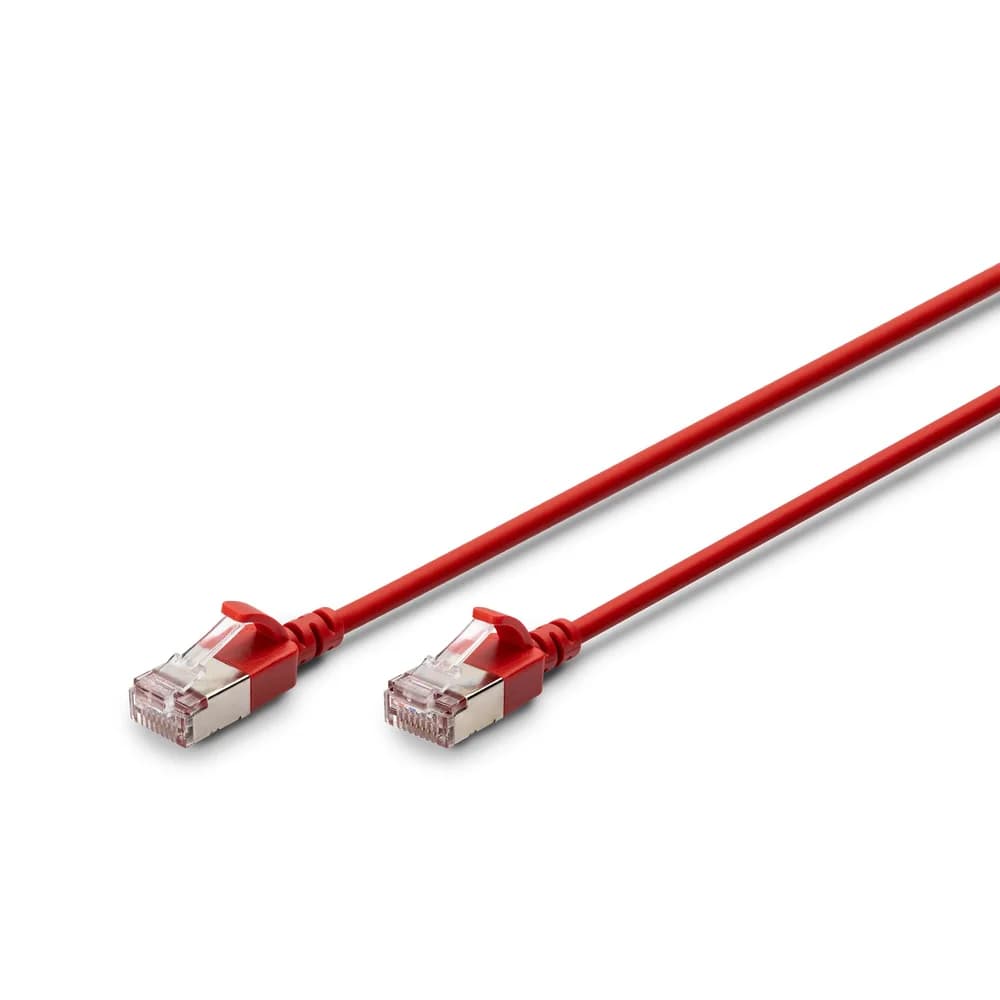 patch cable - 2 m - red - Rot - 2m