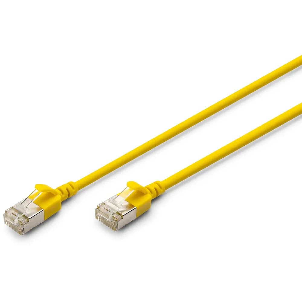 patch cable - 5 m - yellow - Gelb - 5m