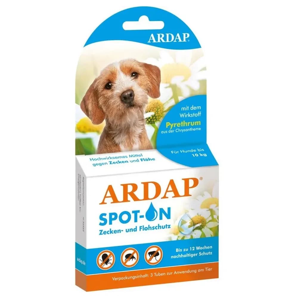 Ardap Spot-On für Hunde unter 10 kg 3 St