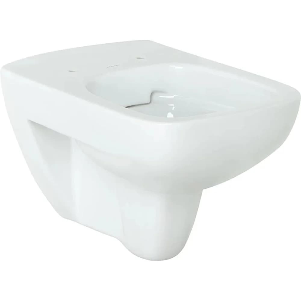 Geberit Renova Plan Wand-WC Tiefspüler Rimfree, weiß