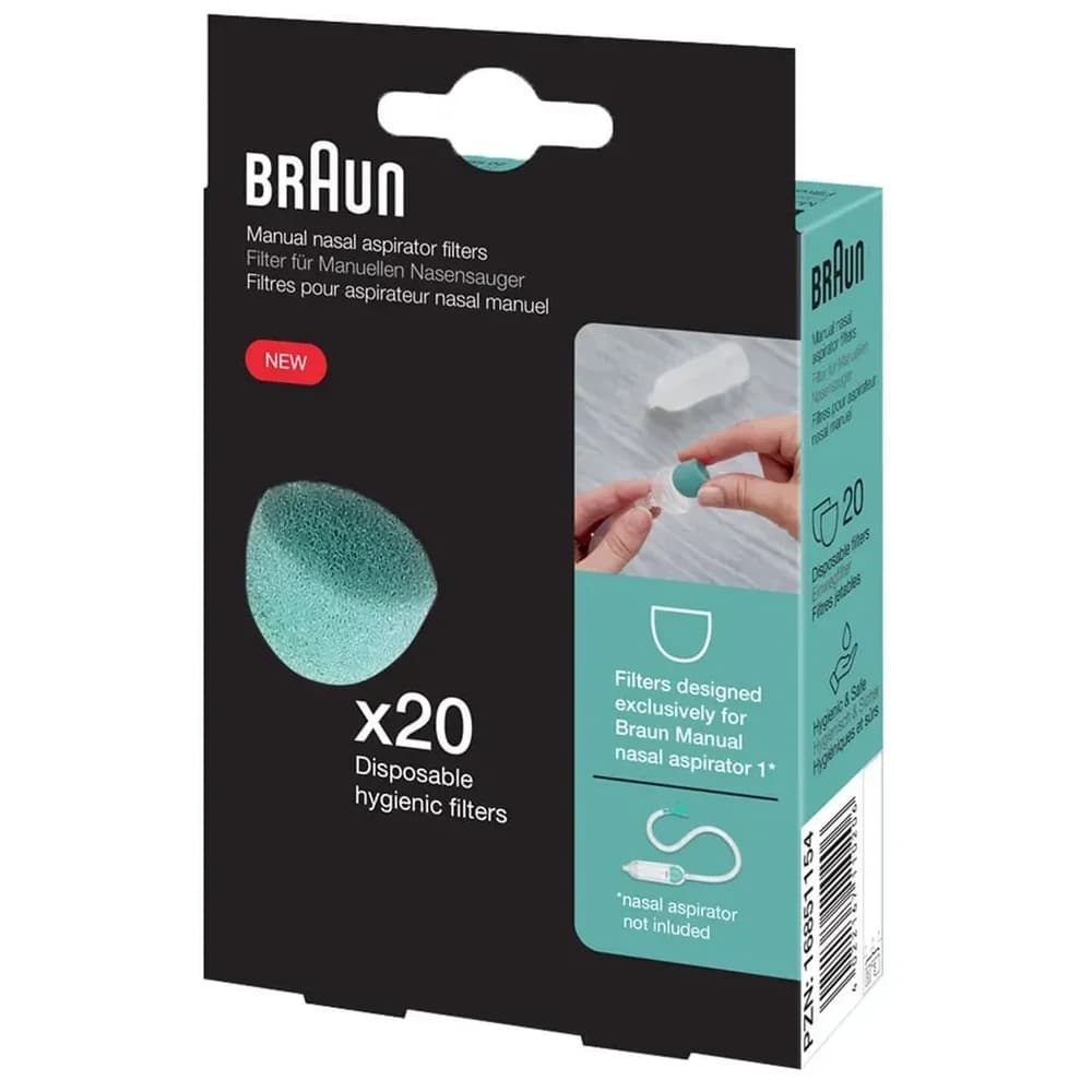 Braun Manueller Nasensauger Ersatz Hygienefilter
