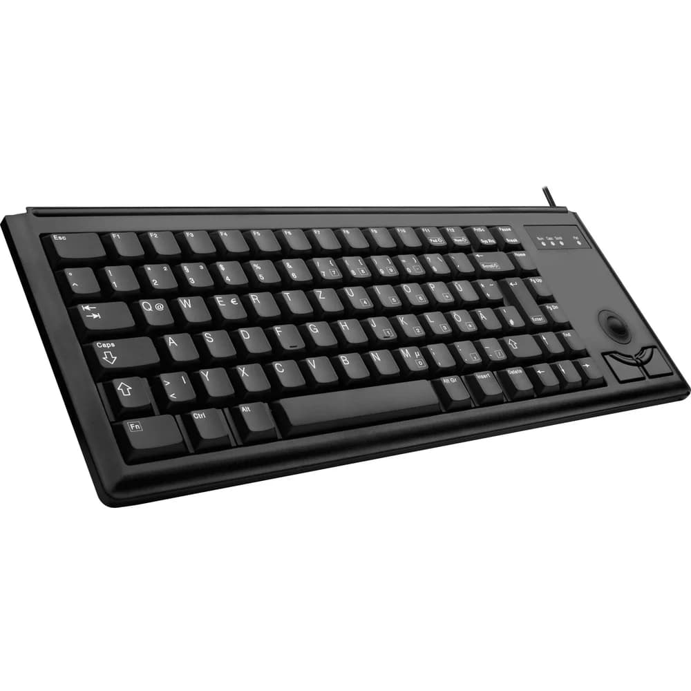Compact-Keyboard G84-4400 - Tastatur - Englisch - Schwarz