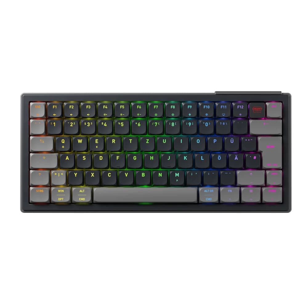 CHERRY XTRFY KW63W PRO COMPACT Wireless Tastatur RGB DE sw