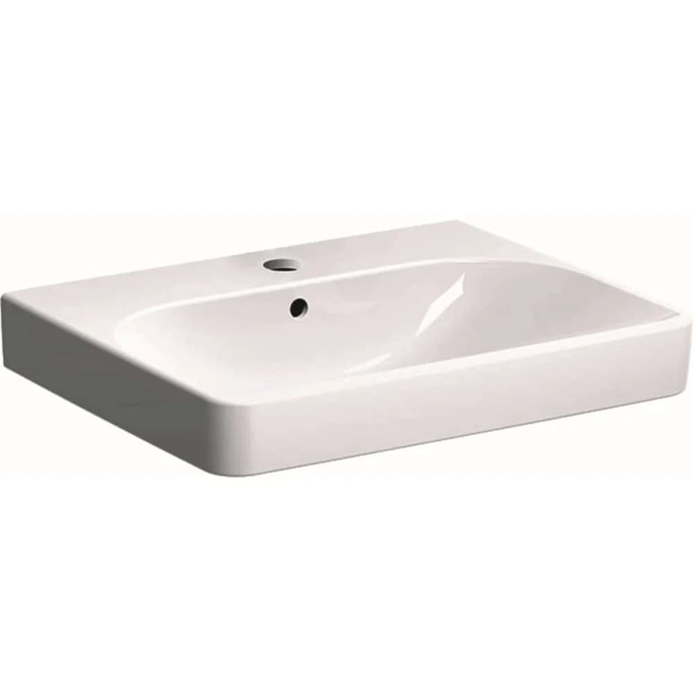 Geberit Smyle Square Waschbecken 60x48 cm 500.229.01.1