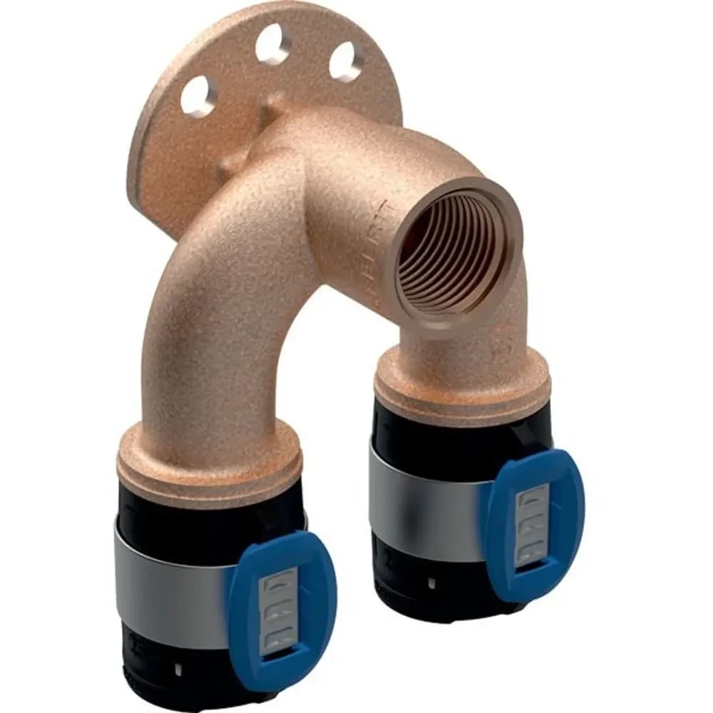 Geberit FlowFit Doppelanschlusswinkel 90Gr 620830001