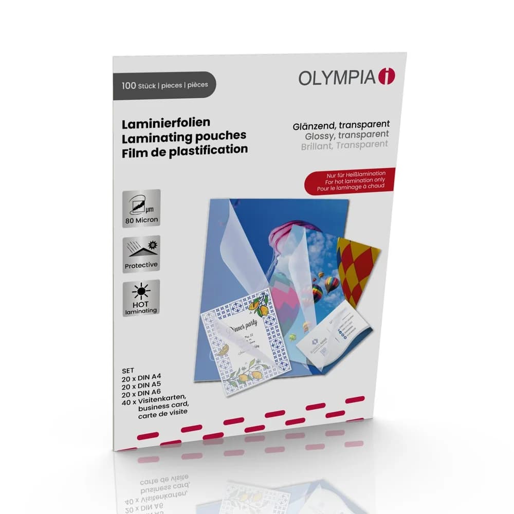 Olympia Laminierfolien Set
