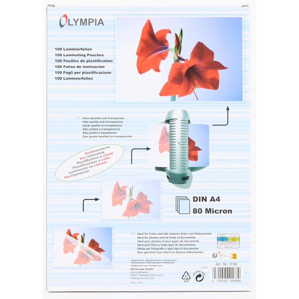 Olympia Laminierfolien 80 μm