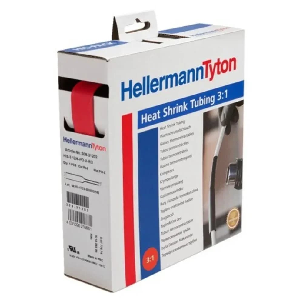 HellermannTyton Warmschrumpfschlauch HIS-3-9/3-POX-RD