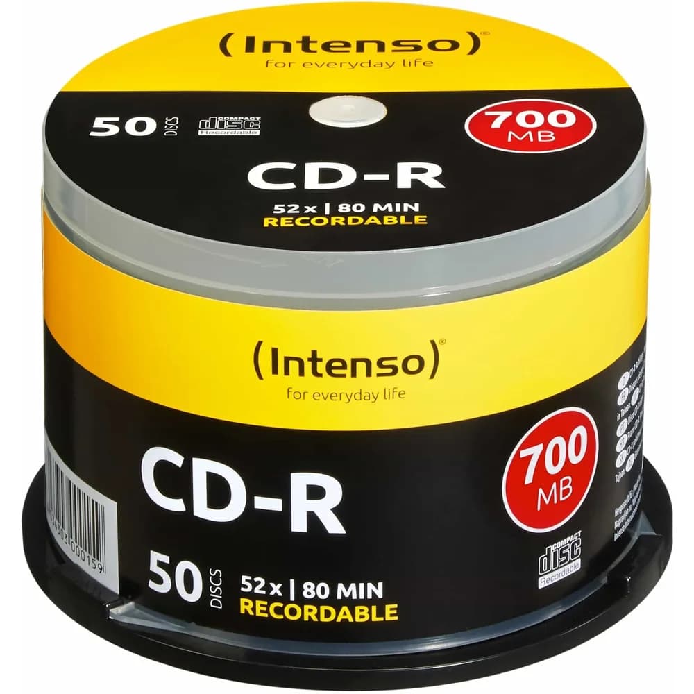Intenso CD-R 700MB 52x 50 Stück(e)
