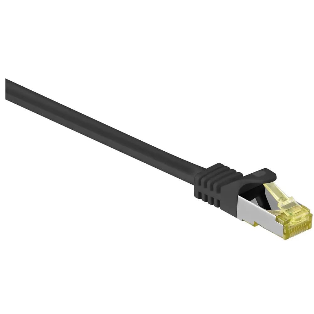 LAN CAT 7 S/FTP - Schwarz - 2m