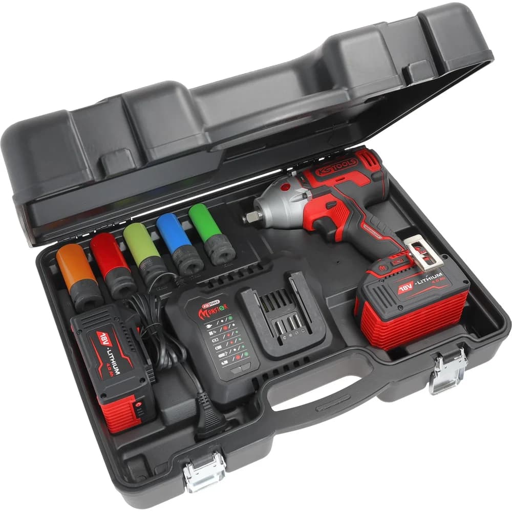KS Tools Schlagschrauber 515.6100 rot|schwarz