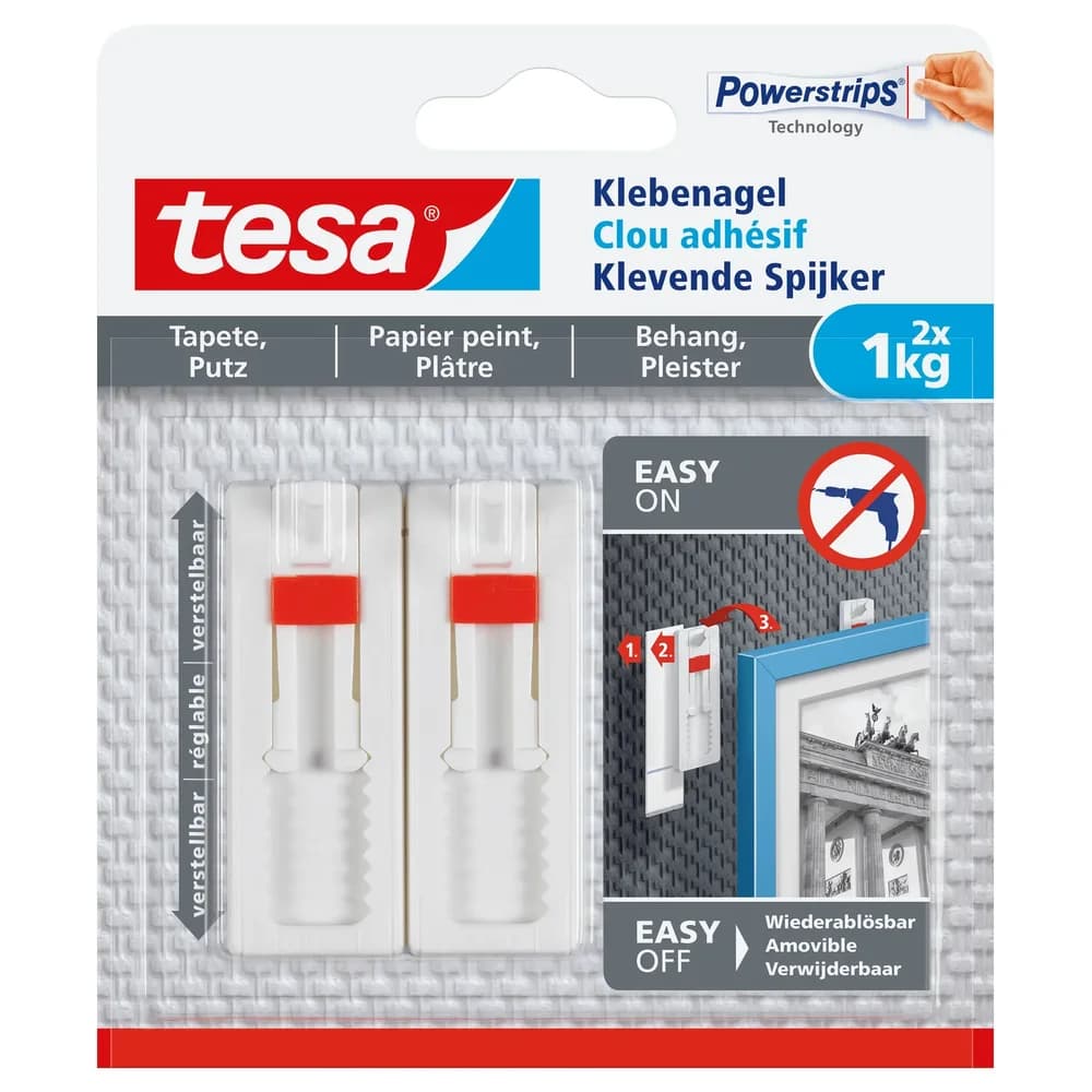 Tesa-77774 Klebenagel Tapete 2x1kg