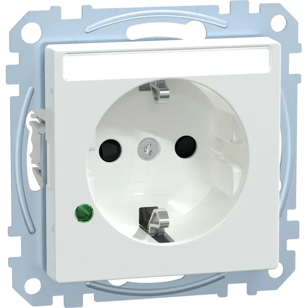 Merten SCHUKO-Steckdose aws/gl MEG2305-0325