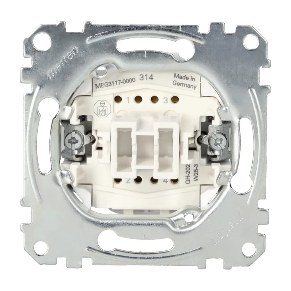 Merten Kreuzschalter-Einsatz MEG3117-0000