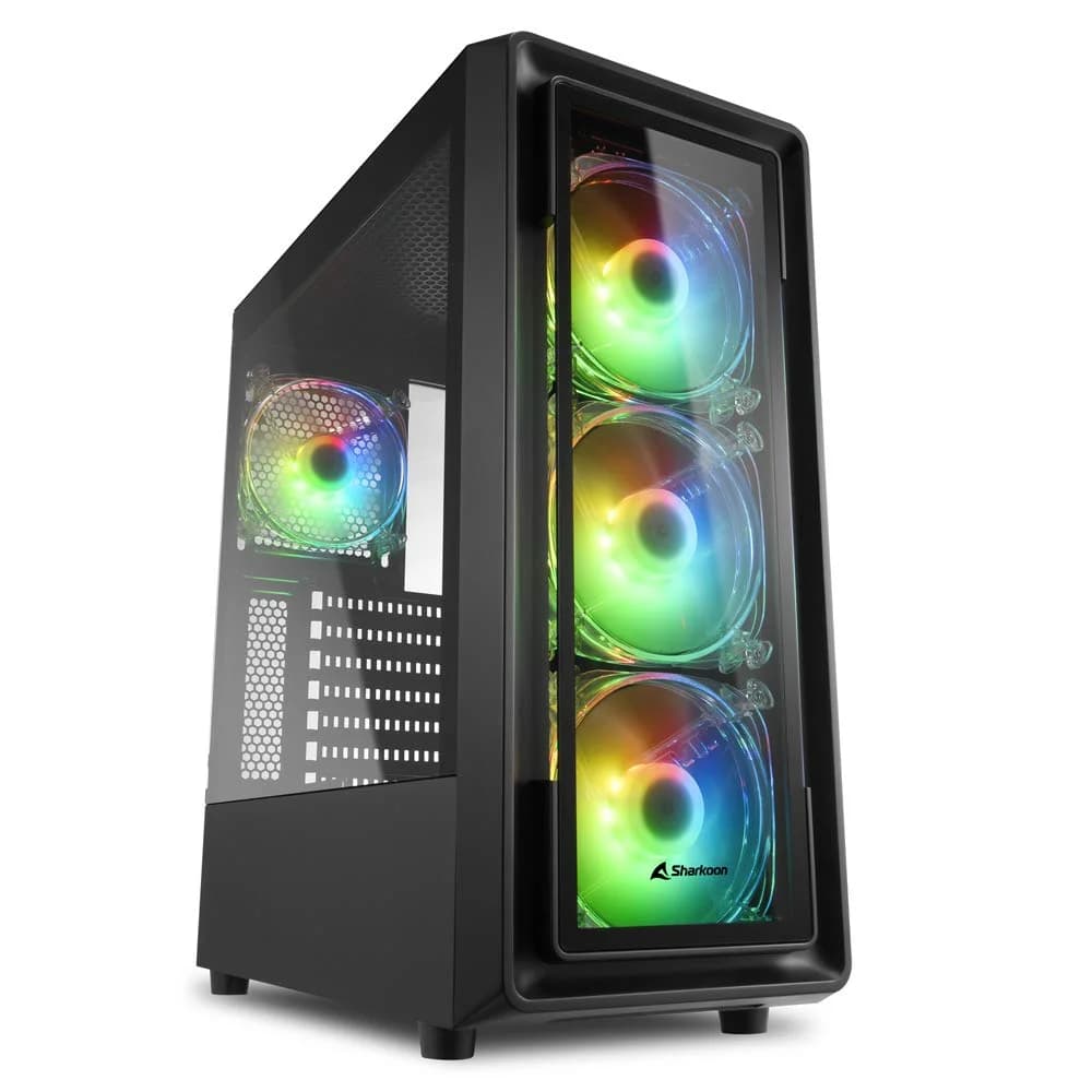 SHARKOON TK4 RGB, Glasfenster
