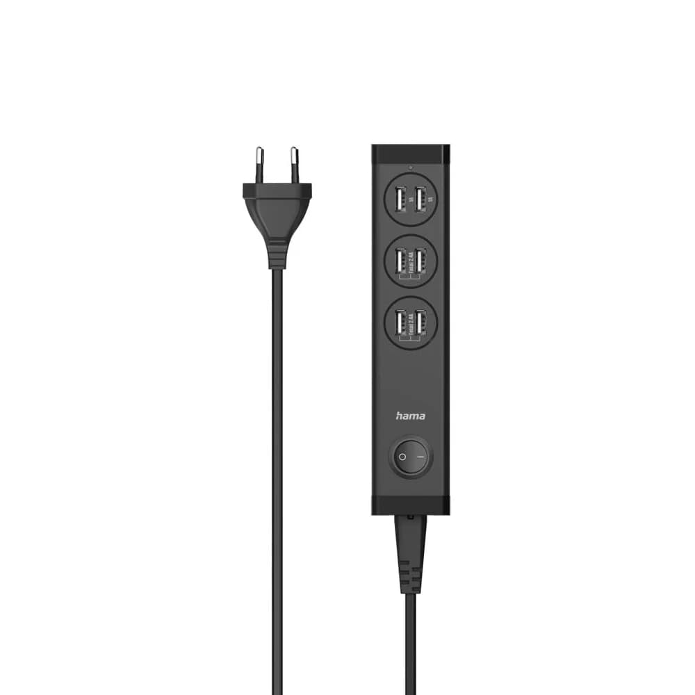 Hama USB-Ladestation schwarz