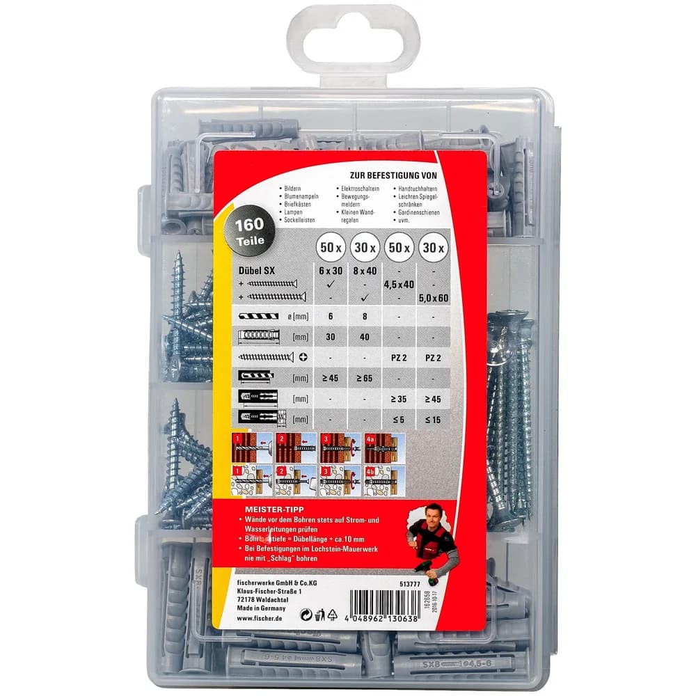 FISCHER Meister-Box SX+Schrauben
