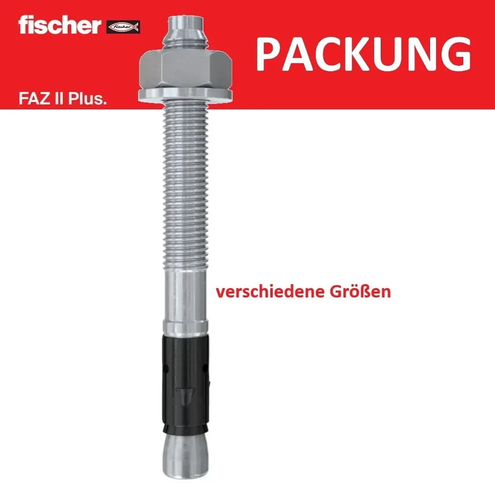 fischer Bolzenanker FAZ II Plus 12/50