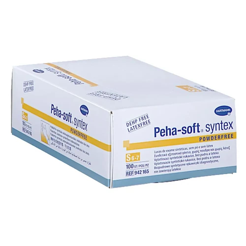 Peha-soft syntex powderfree S 100 St Handschuhe
