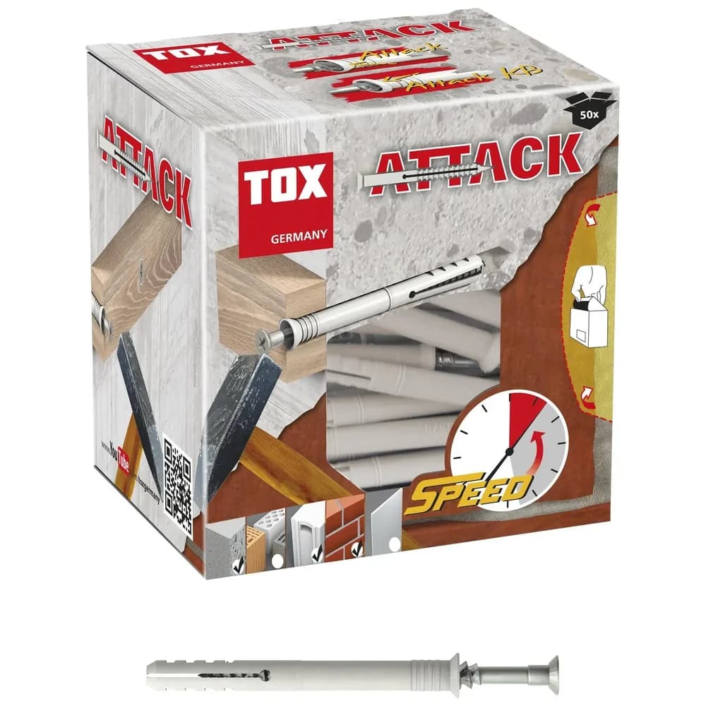 TOX Nageldübel Attack 6/50 KT