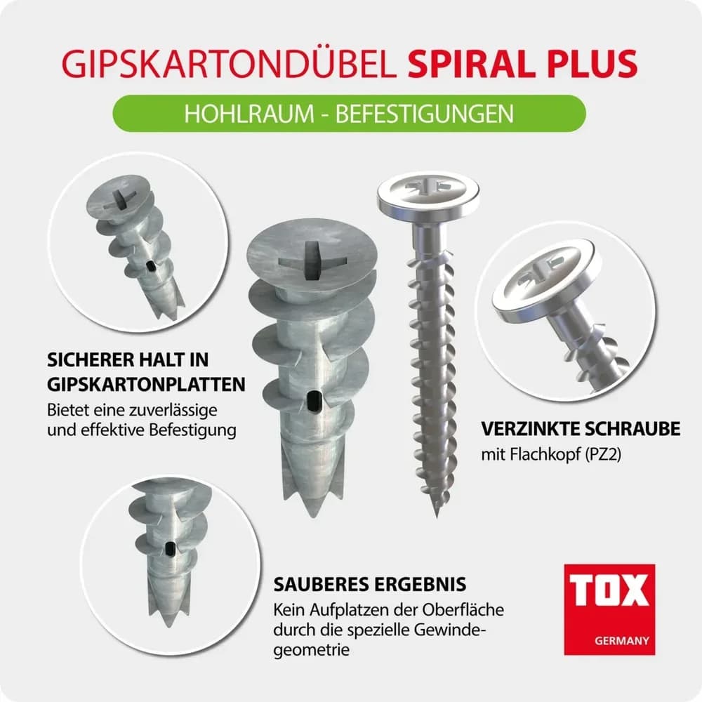Tox Schraube