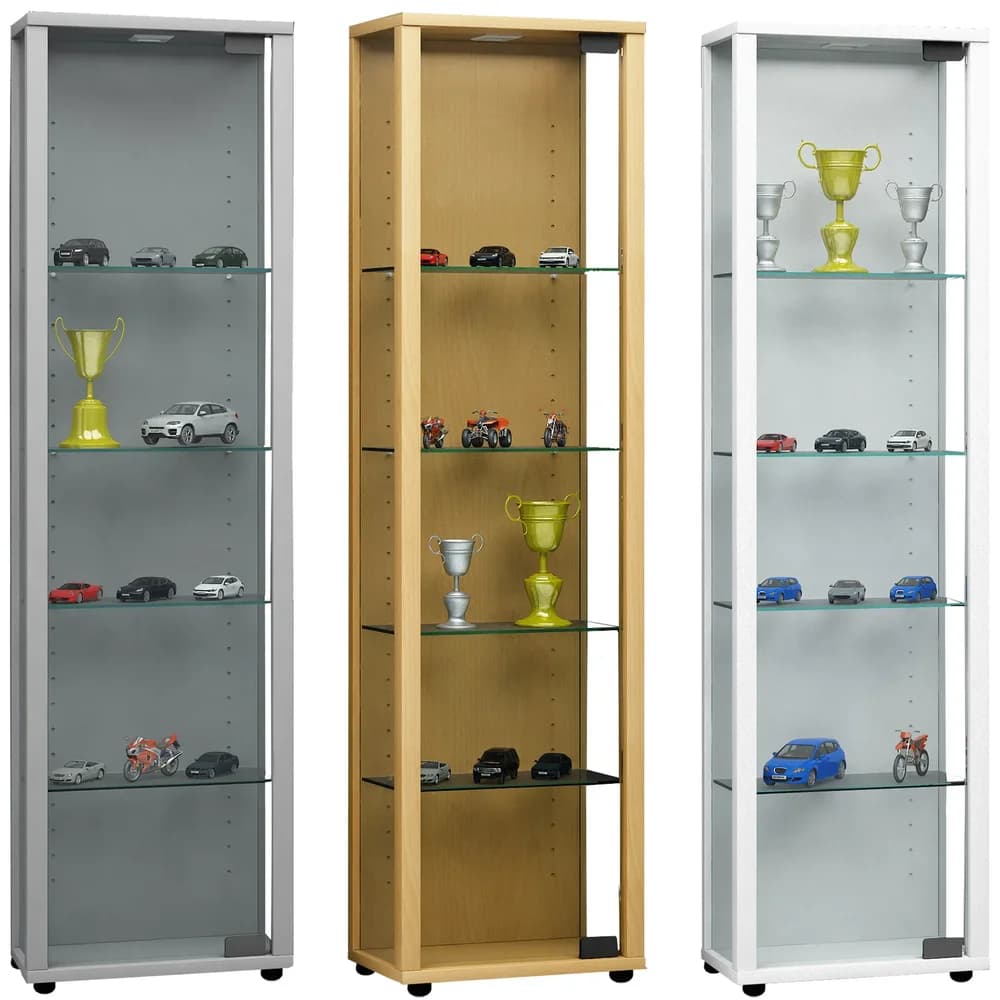 VCM Vitrine »Edana Mini« weiß, 33x115x18 cm