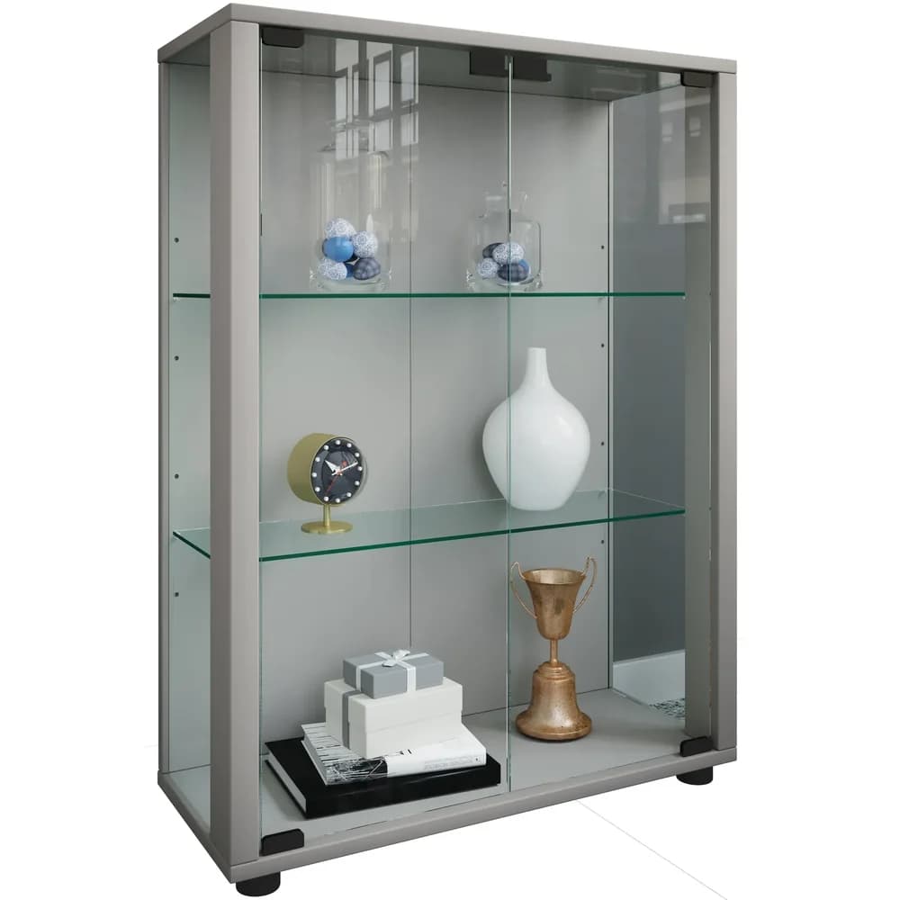 VCM Vitrine »Sintalo« silber, 60x80x25 cm