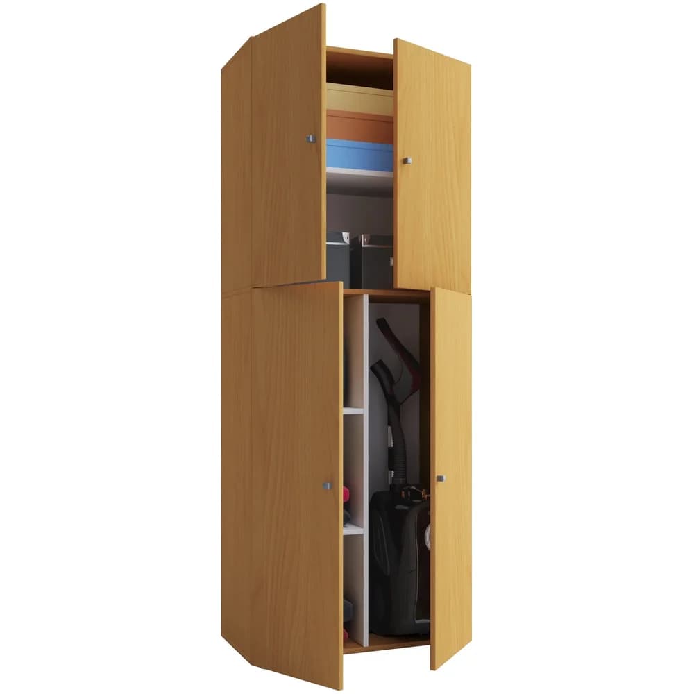 VCM my bath Putzschrank Lona / Buche