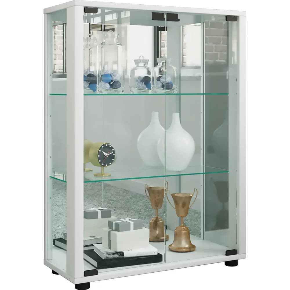Vitrine Sintalo ca. 60x80 cm Weiß
