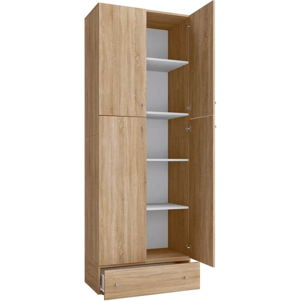 VCM Büroschrank Lona Sonoma-Eiche