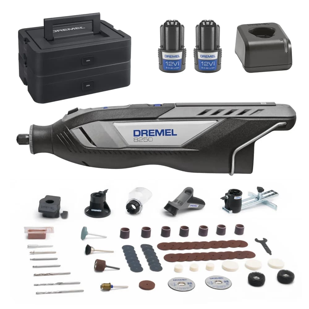 Dremel 8250 2.0 Ah 12V 65tlg.