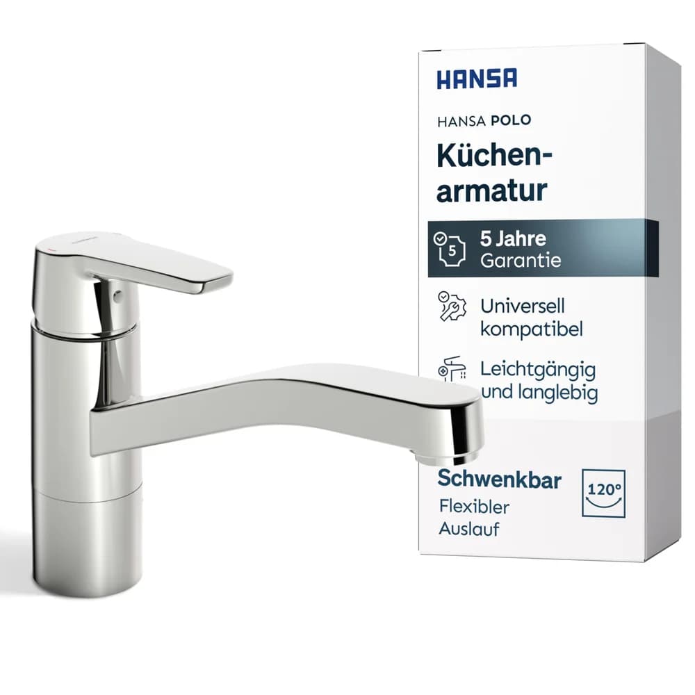 Hansa Polo Küchenarmatur Chrom 51482293