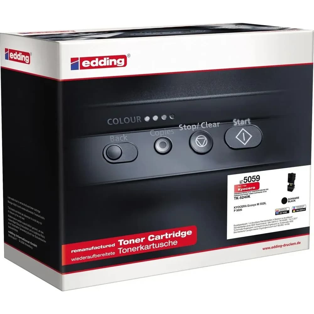 Edding Toner ersetzt Kyocera »TK-5240K« schwarz