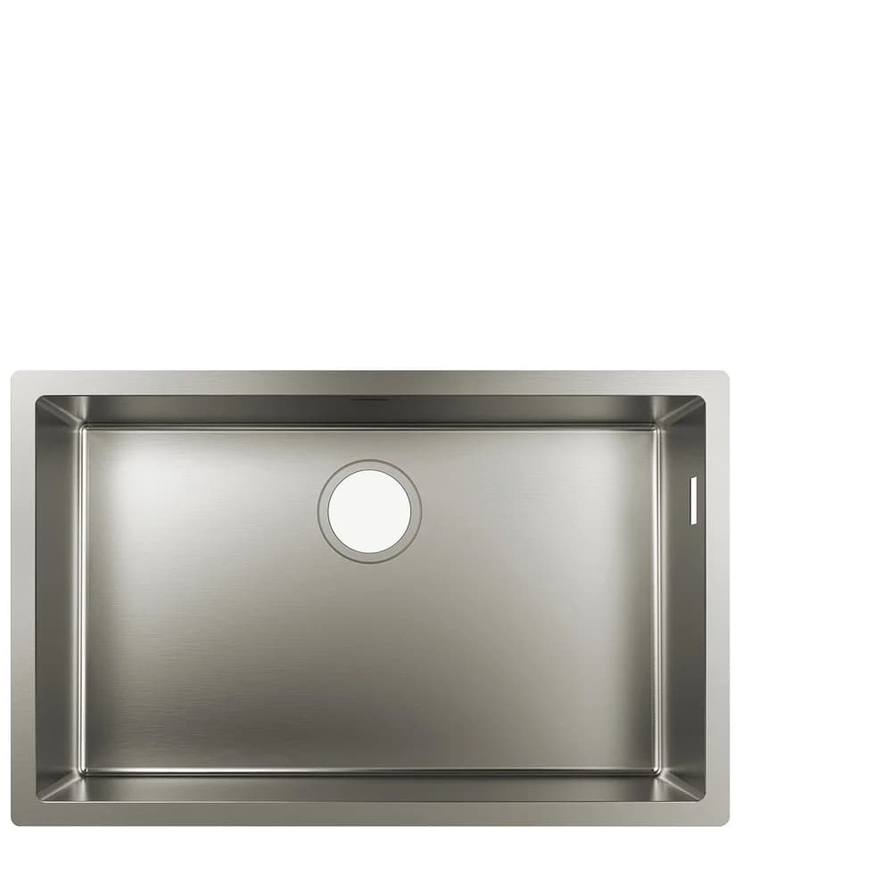 HANSGROHE 43428800 Unterbauspüle 660 - Silber