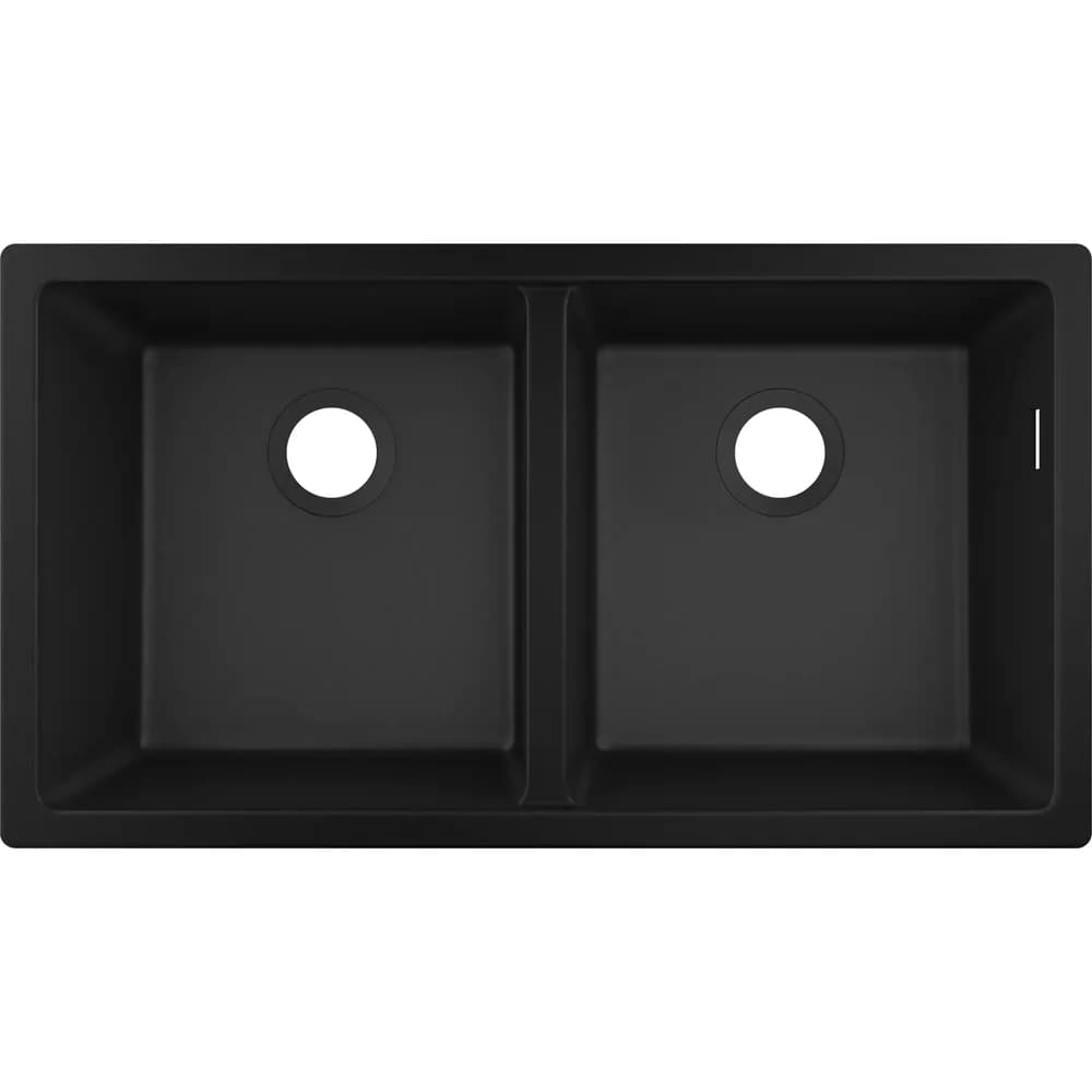 HANSGROHE 43434170 Unterbauspüle 370x370 - Schwarz