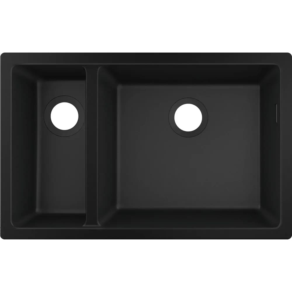 HANSGROHE 43433170 Unterbauspüle 180x450 - Schwarz