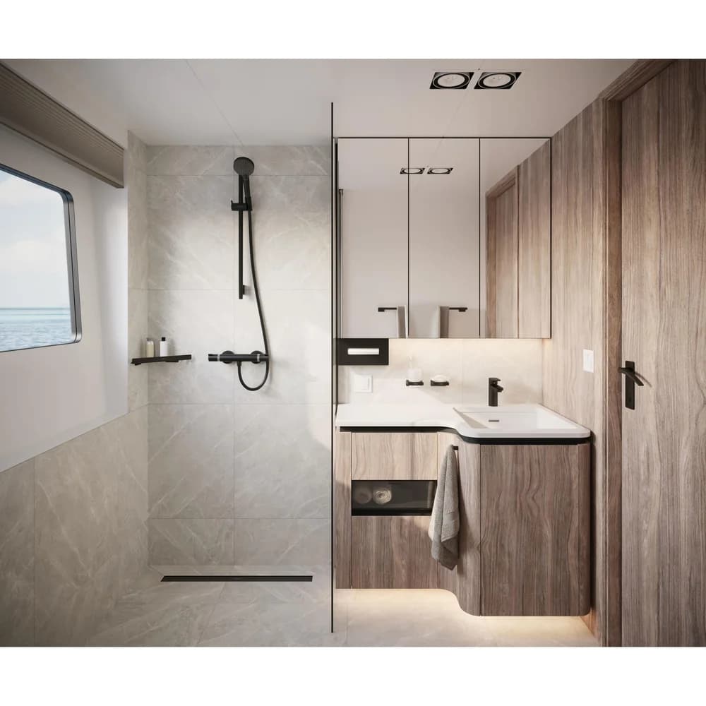 hansgrohe Spültischarmatur schwarz