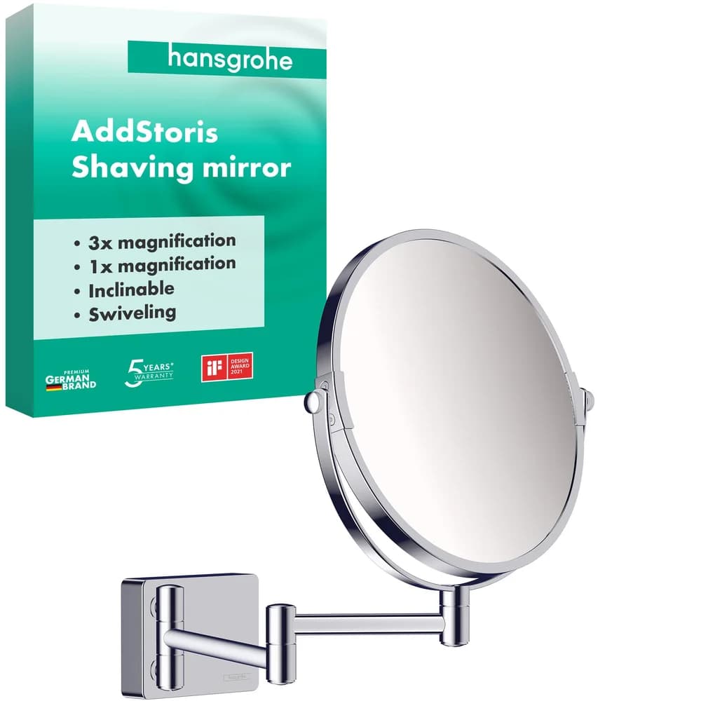 hansgrohe AddStoris Rasierspiegel, Chrom
