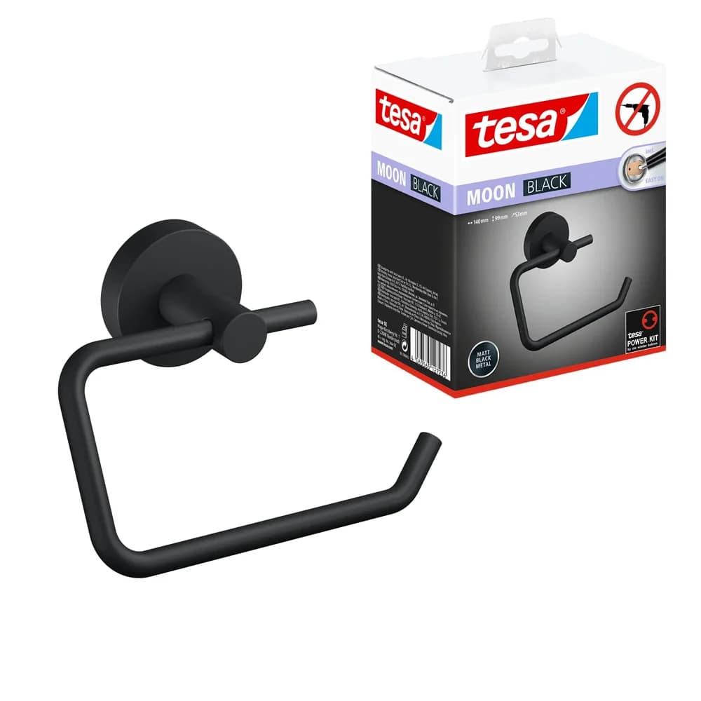 TESA MOON BLACK Wand-montiert Schwarz