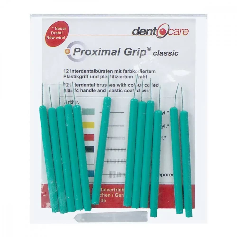 Proximal Grip Ultrafein türkis Interdent 12 St