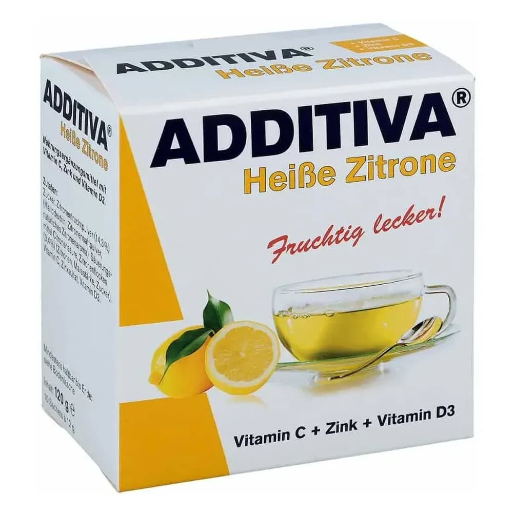 Additiva Heiße Zitrone 120 G