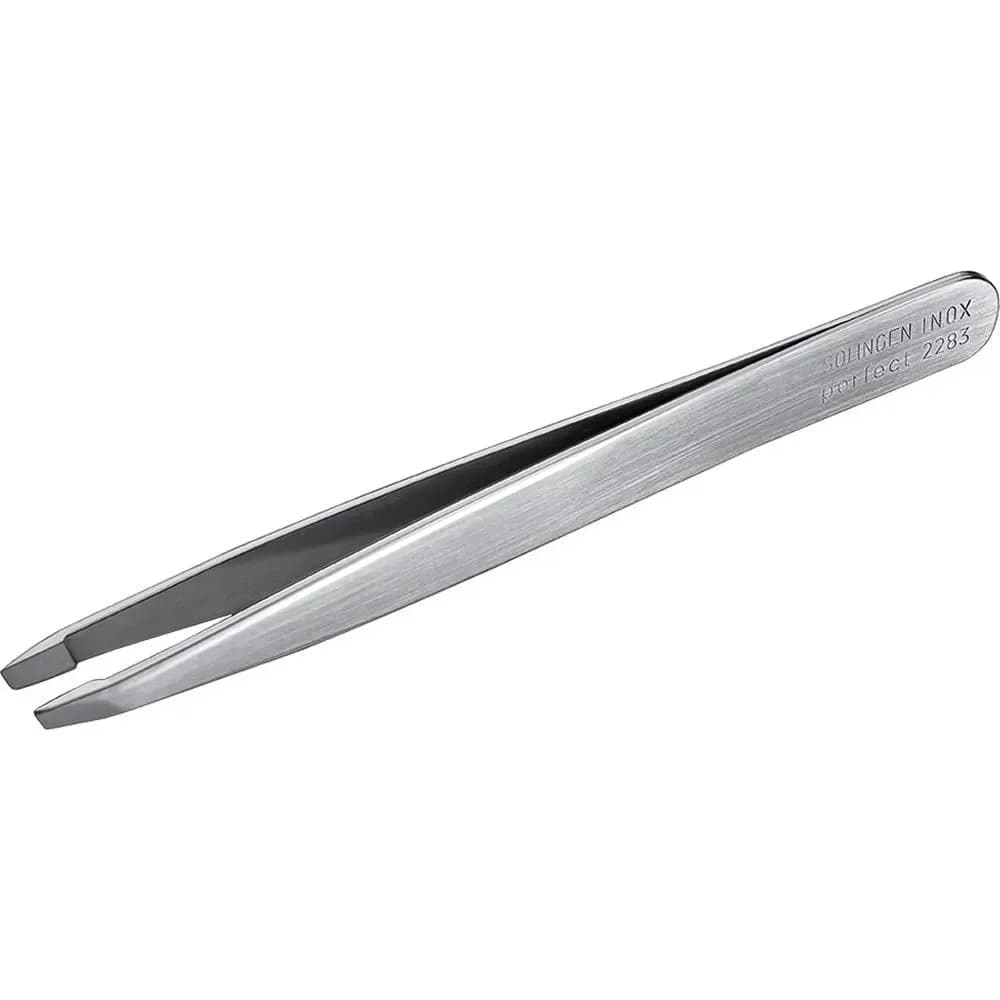 Apoline Pinzette schräg 9,7 cm Inox rostfrei
