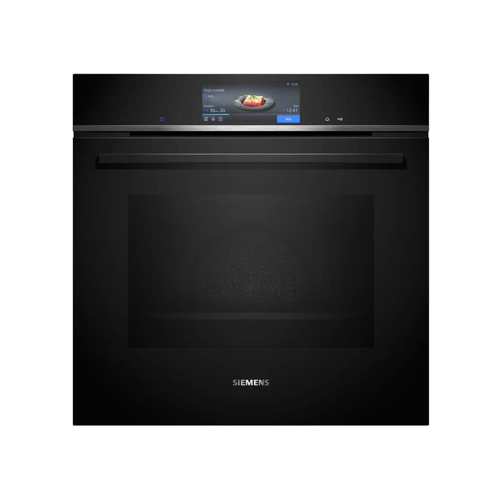 Siemens iQ700 HB778G3B1, Backofen Einbau, Schwarz