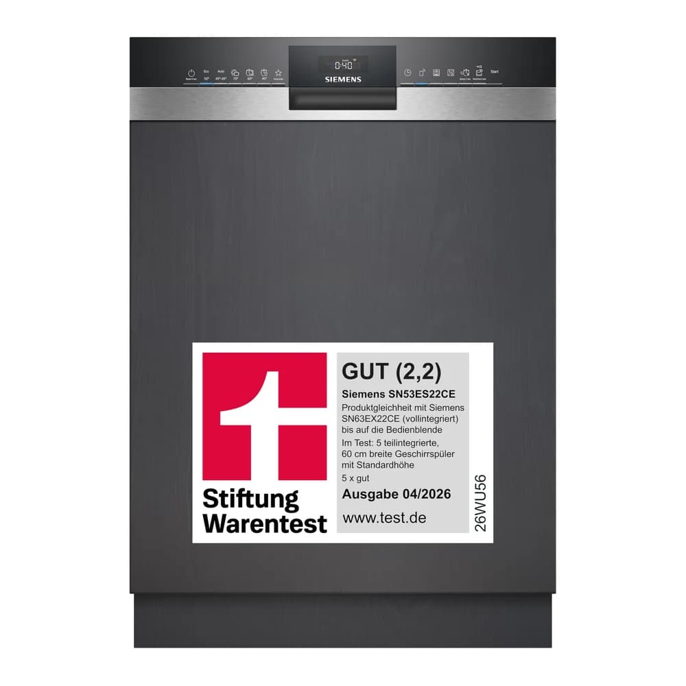Siemens SN53ES22CE (edelstahl gebürste)