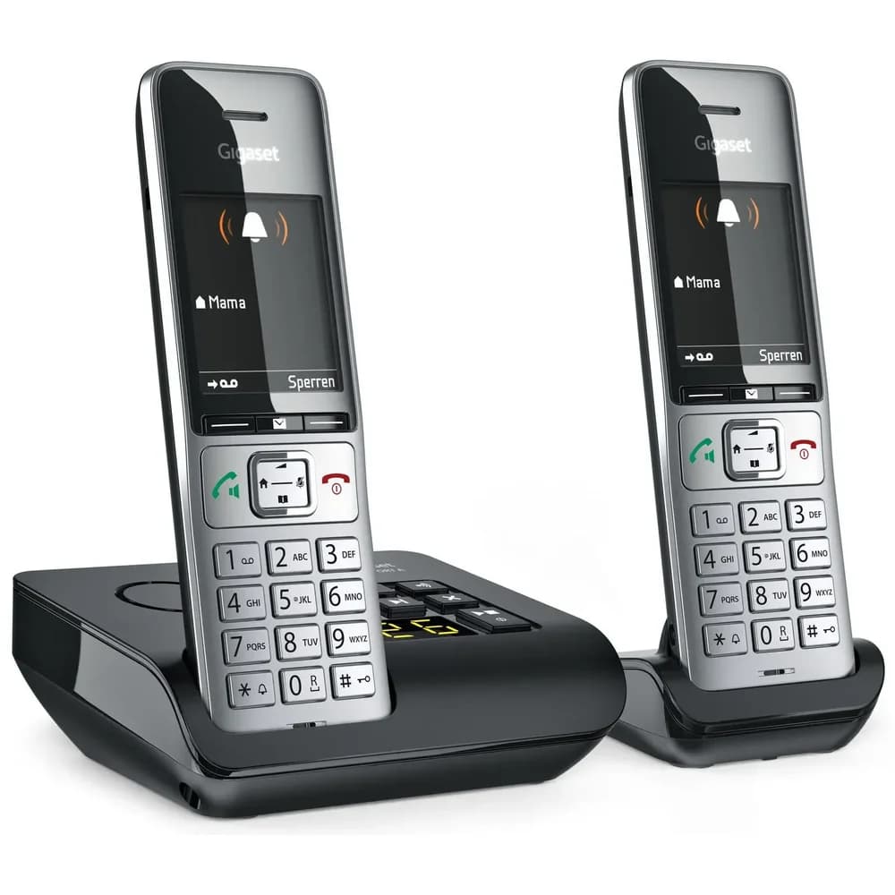 Gigaset COMFORT 500A duo silver-black